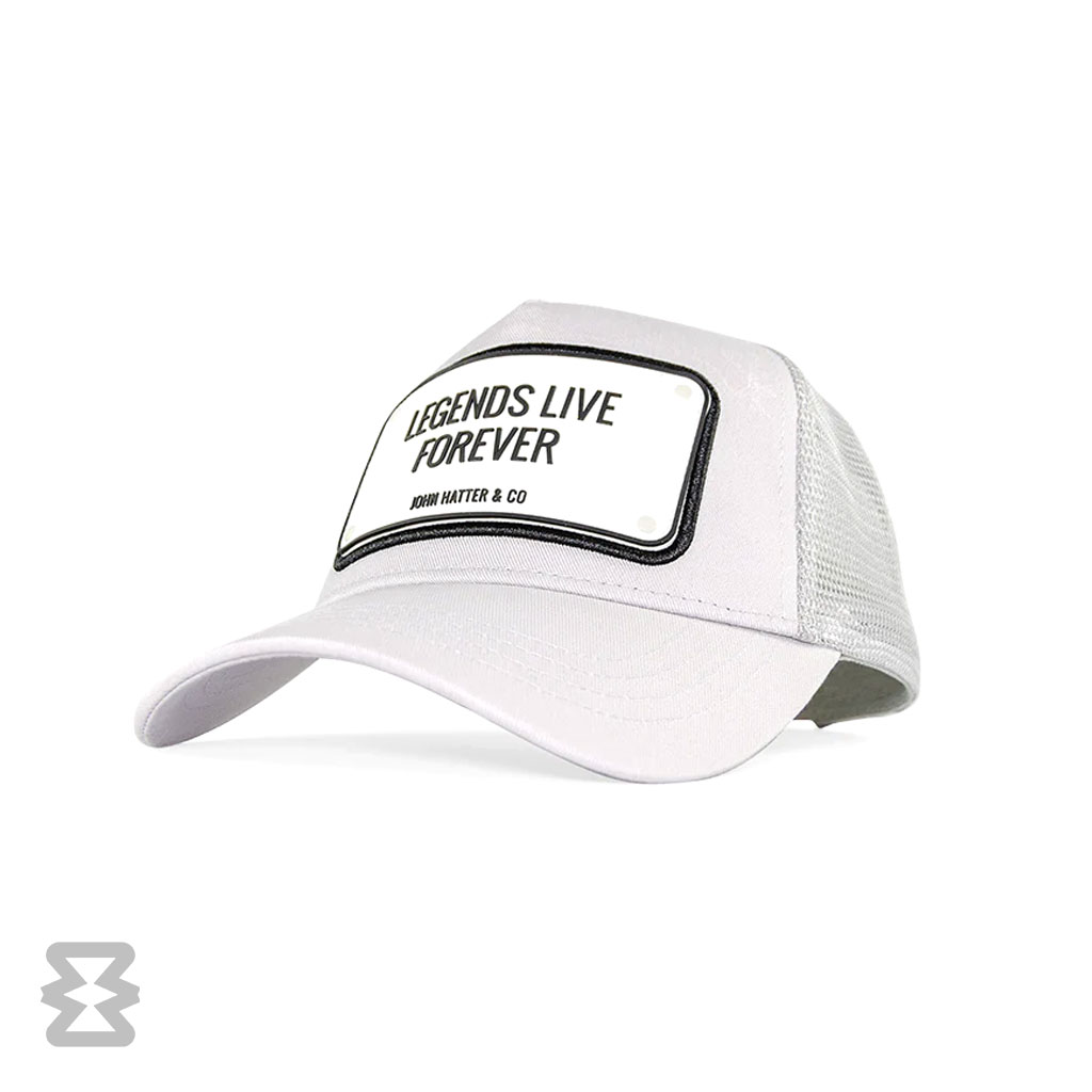 کلاه جان هتر مدل Legends Live Forever- RUBBER