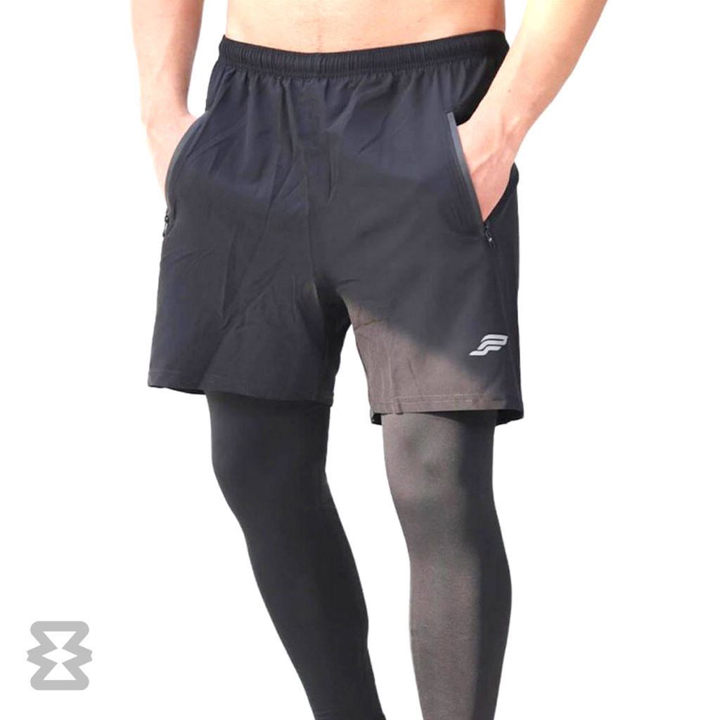 لگ مردانه پولانو مدل شلوارک دار آیرو زیپی