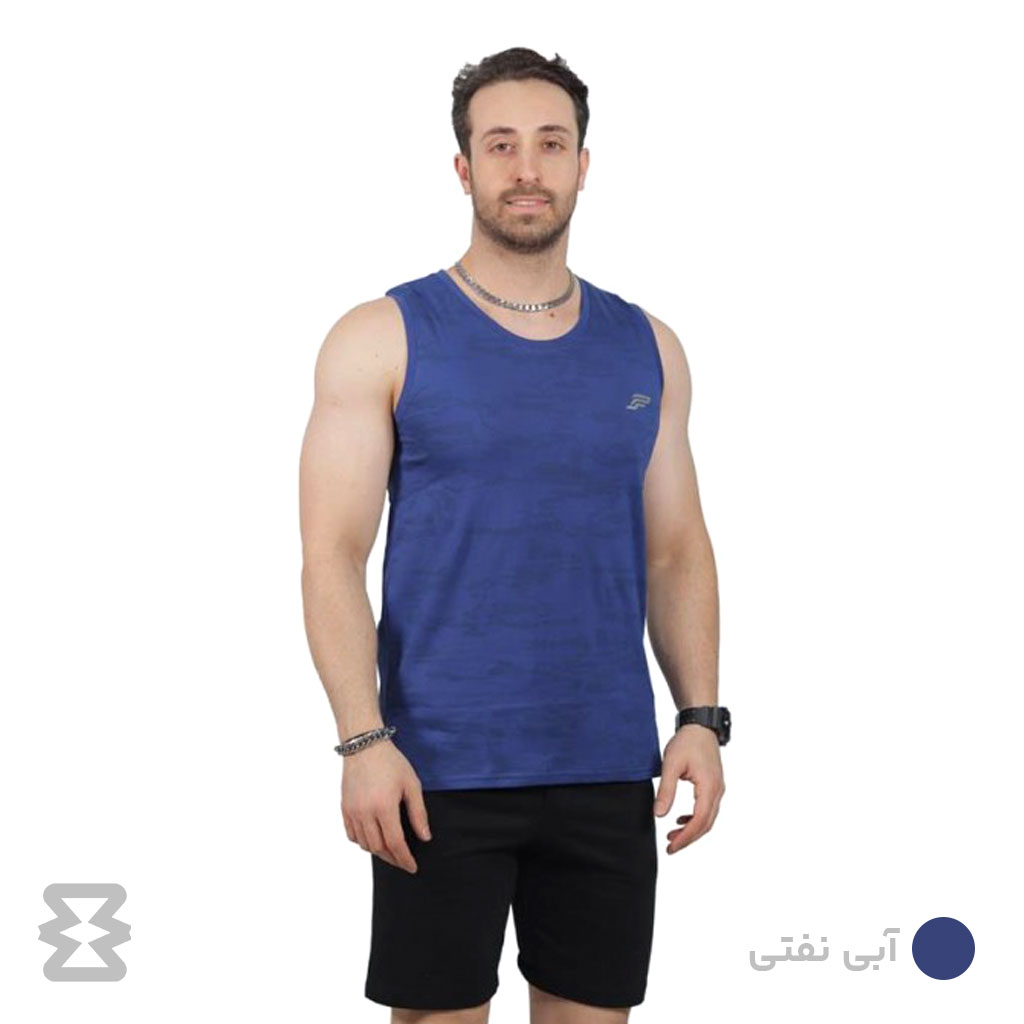 تاپ مردانه پولانو مدل حلقه ای نخ پنبه چریکی