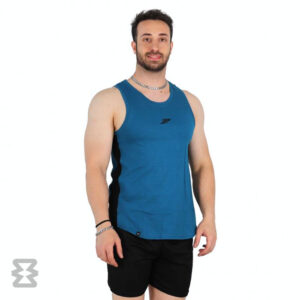 تاپ مردانه پولانو مدل بغل تکه دار نخ پنبه