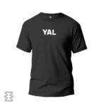 تیشرت یل مدل بیسیک با نوشته بزرگ یل