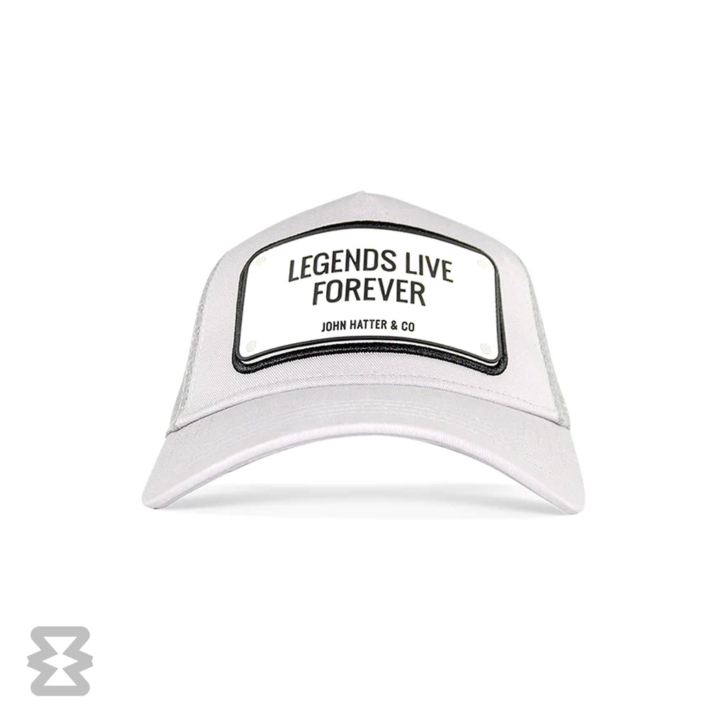 کلاه جان هتر مدل Legends Live Forever- RUBBER