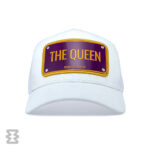 کلاه جان هتر مدل THE QUEEN WHITE