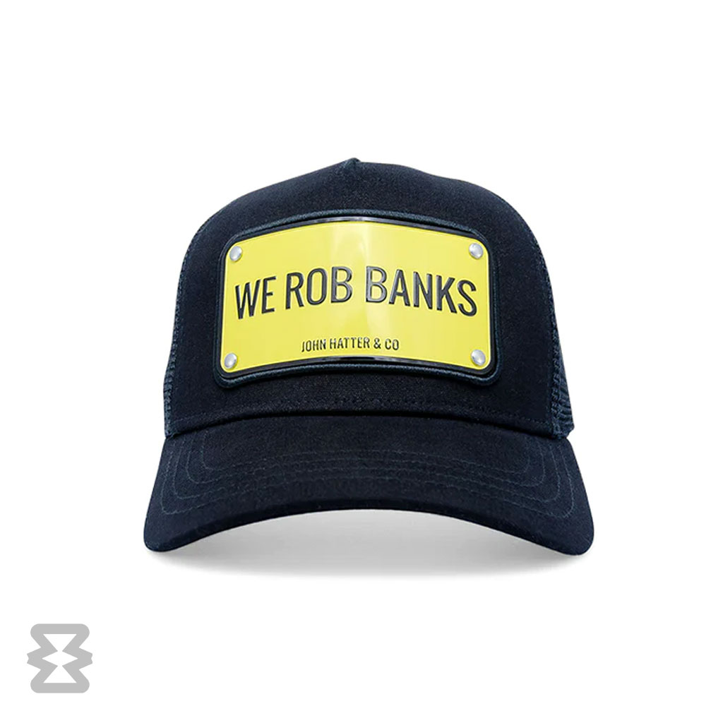 کلاه جان هتر مدل WE ROB BANKS