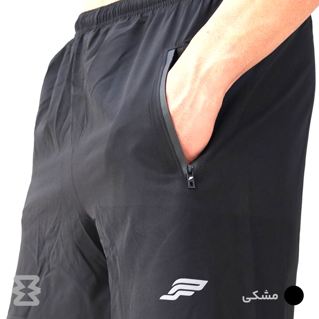 لگ مردانه پولانو مدل شلوارک دار آیرو زیپی