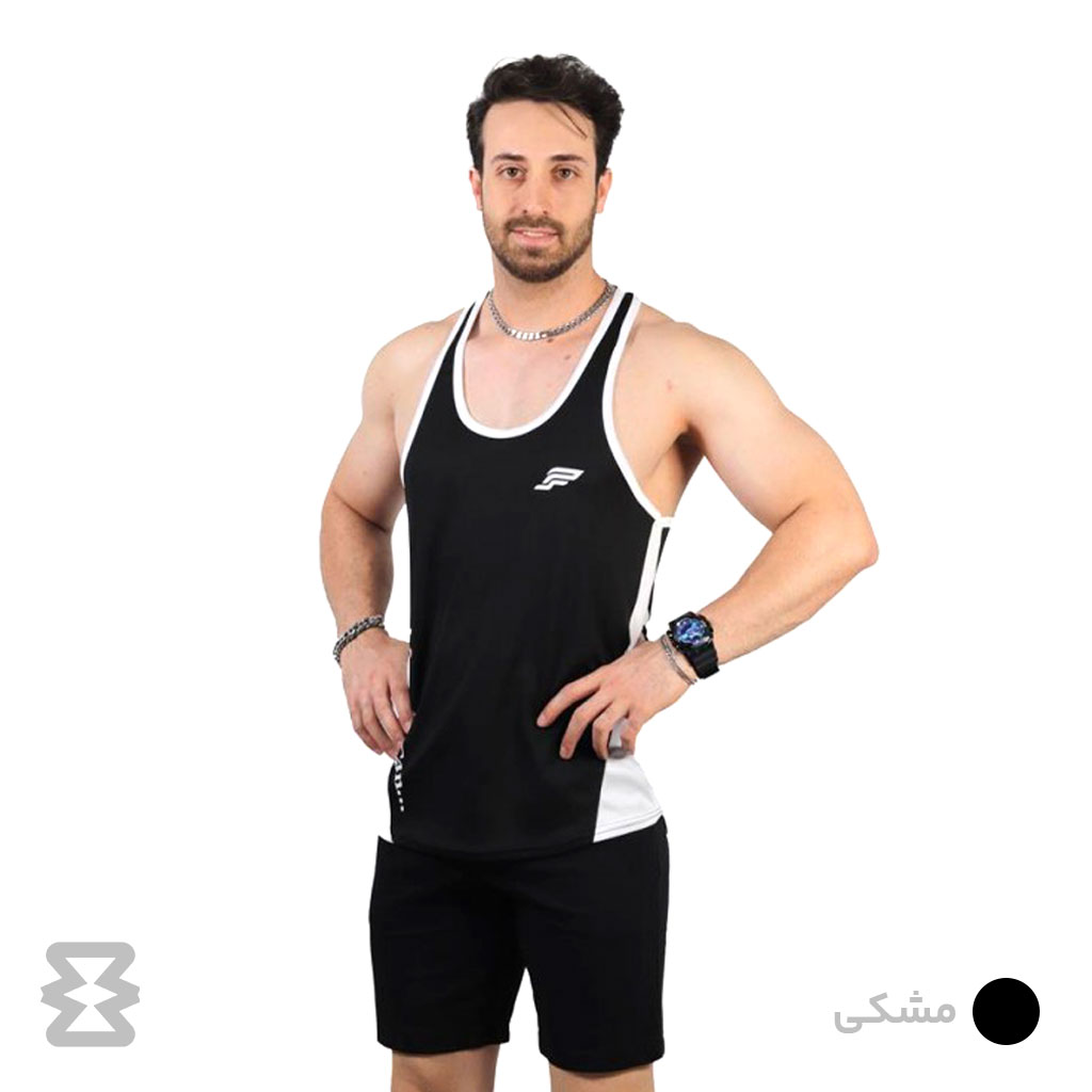 تاپ مردانه پولانو مدل قهرمانی بغل هشتی سوزنی