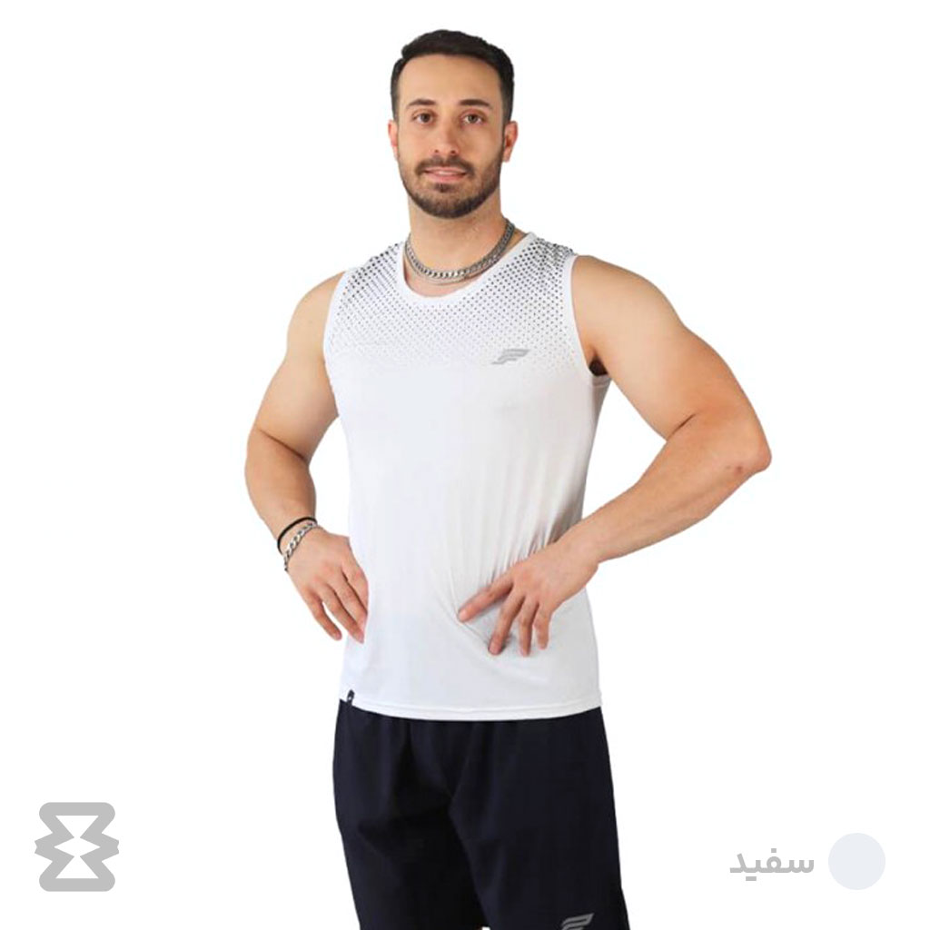 تاپ مردانه پولانو مدل حلقه ای مدل مش