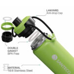 بطری سرد و گرم سانتکو مدل K2 TWO LIDS 710