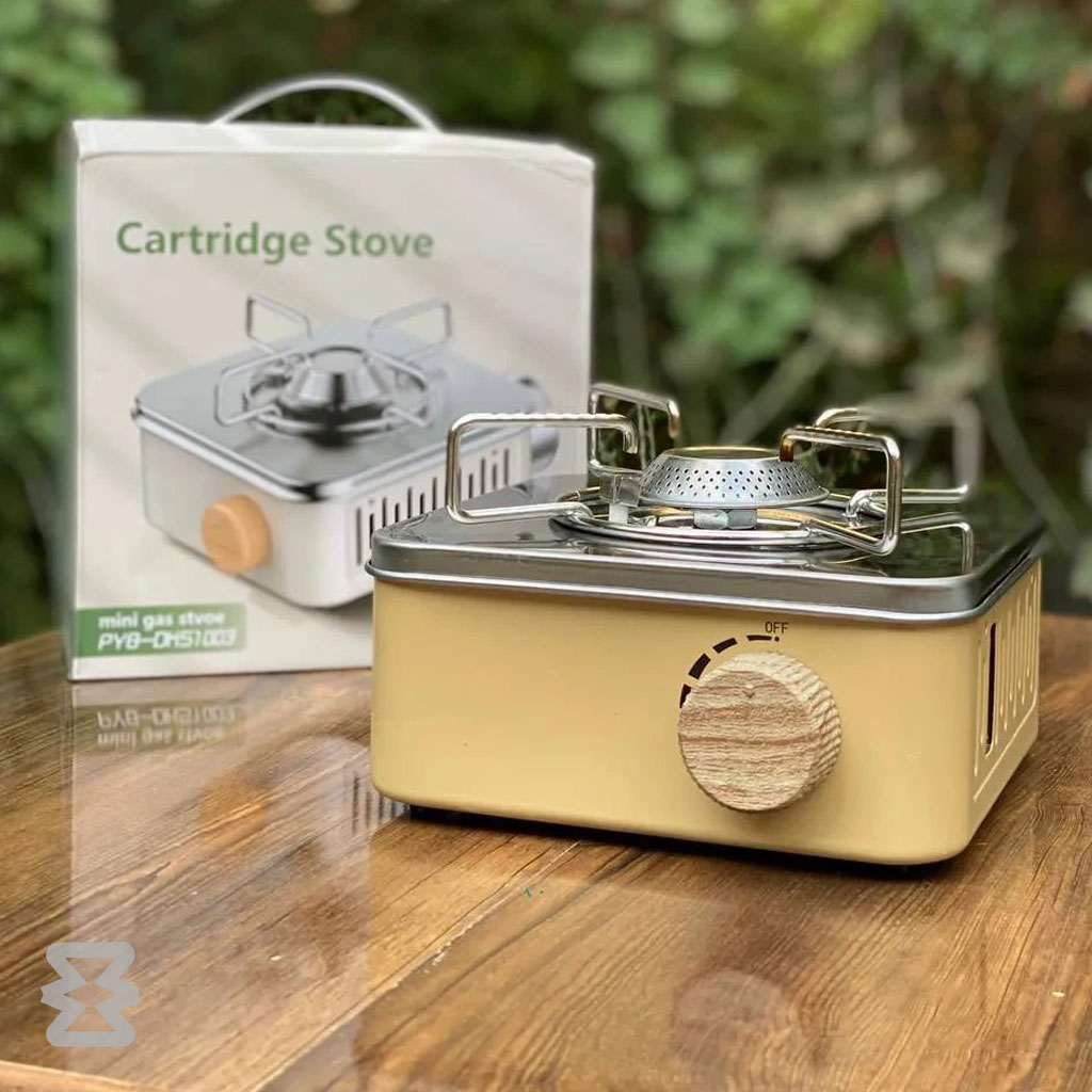 اجاق مسافرتی مدل ولوم چوبی