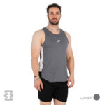 تاپ مردانه پولانو مدل بغل تکه دار نخ پنبه