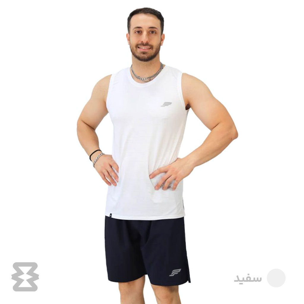 تاپ مردانه پولانو مدل حلقه ای چاکدار میراژ