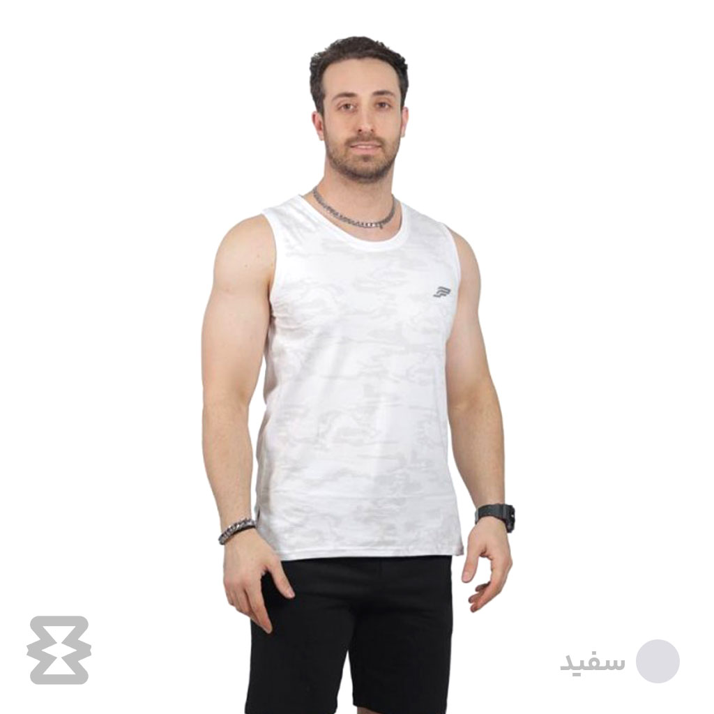 تاپ مردانه پولانو مدل حلقه ای نخ پنبه چریکی