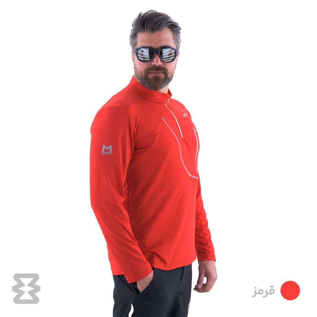 بلوز نیم زیپ مردانه Motal مدل T6