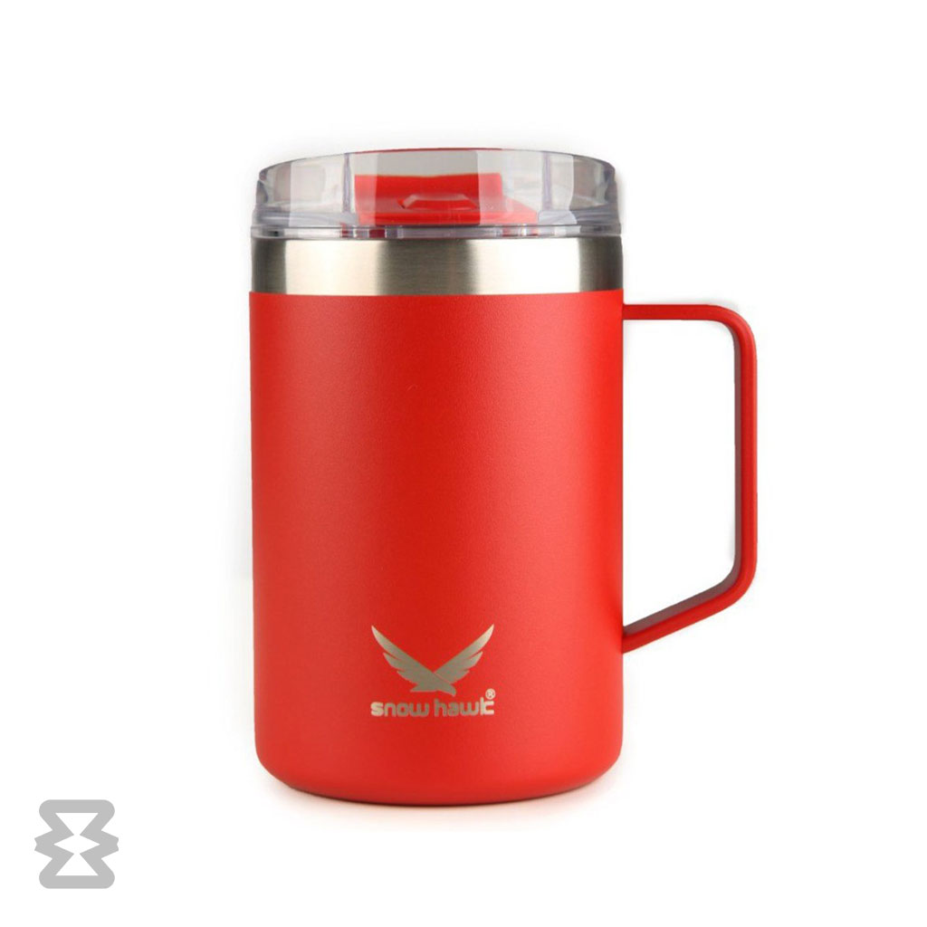 تراول ماگ دو جداره 480 میلی لیتر اسنوهاک مدل ANGEL کد SN-C6157