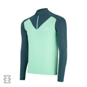 تیشرت آستین بلند نیم زیپ فینگر دار اسنوهاک کد SN-C2140