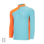 تیشرت نیم زیپ آستین بلند مردانه اسنوهاک کد SN-C2120