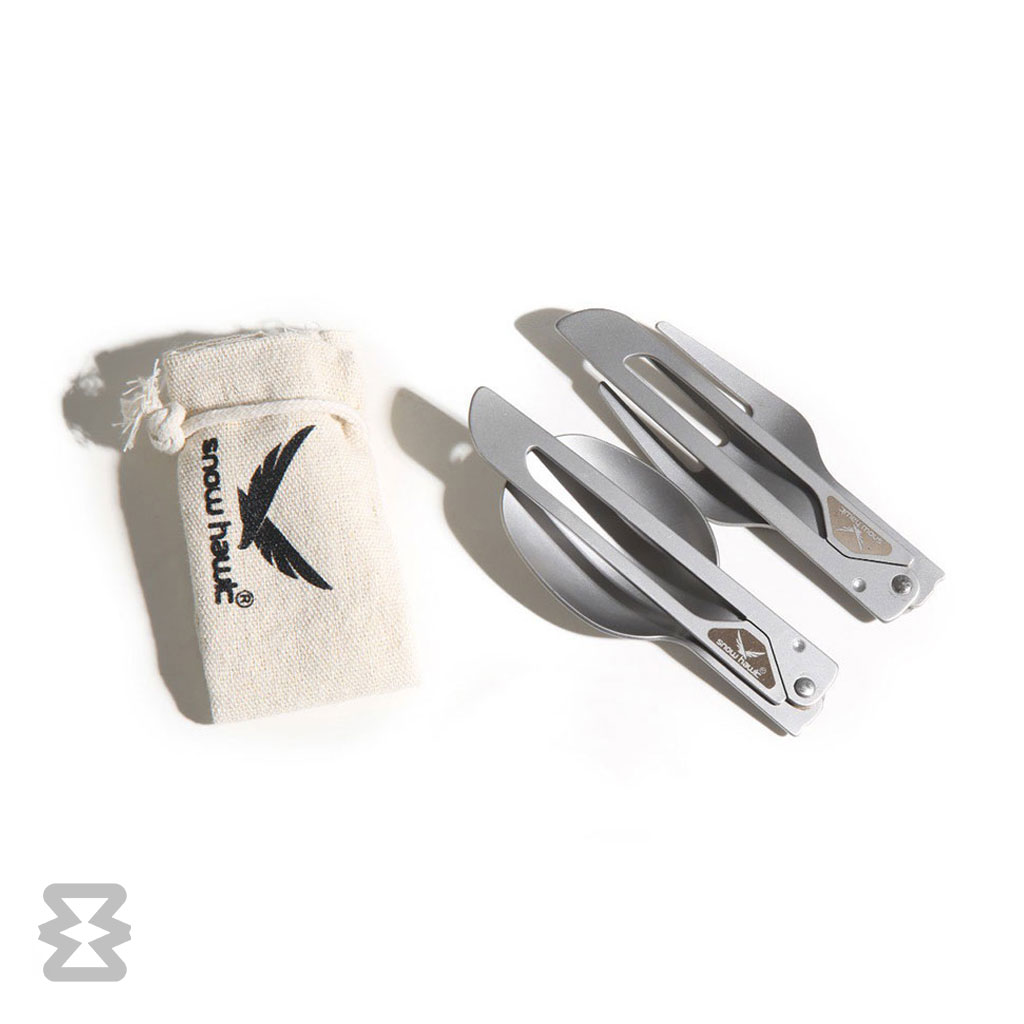 ست قاشق چنگال تاشو کمپینگ اسنوهاک کد SN-C6133