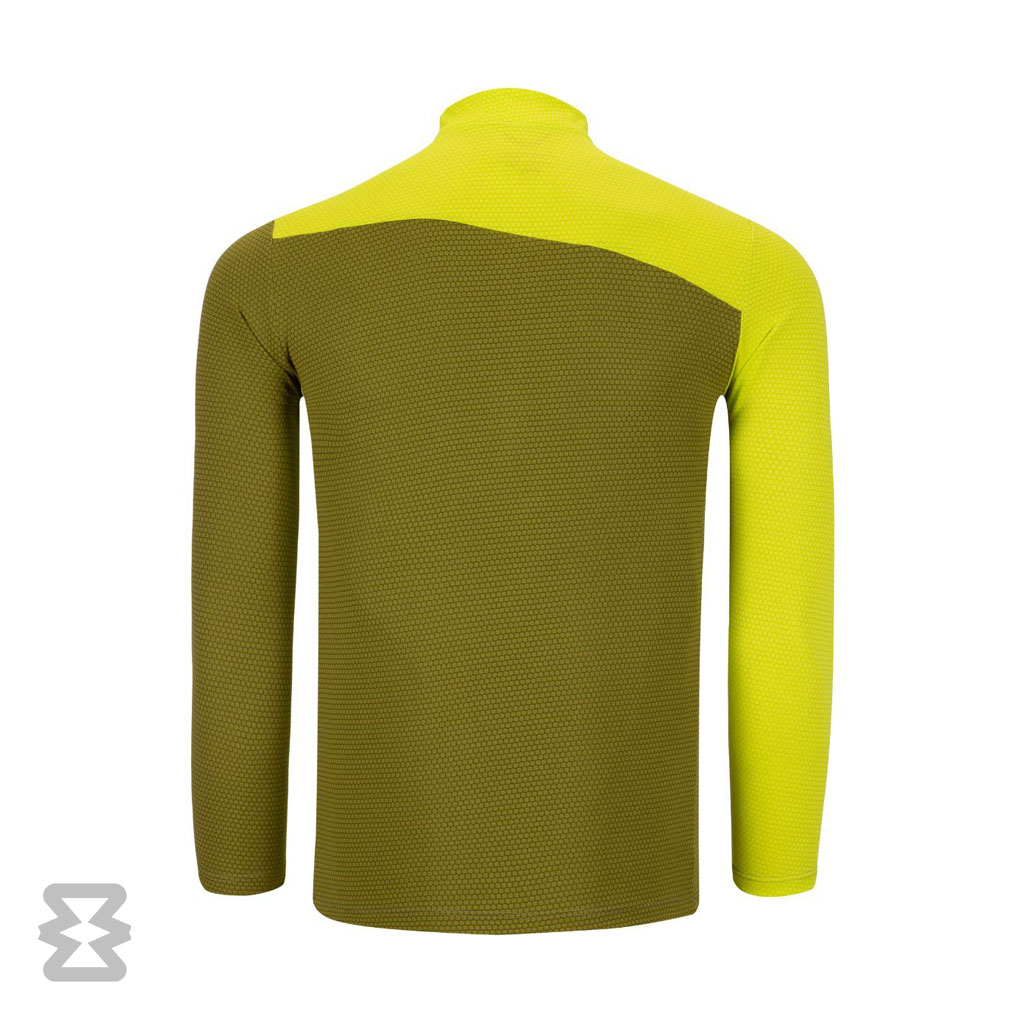 تیشرت نیم زیپ آستین بلند مردانه اسنوهاک کد SN-C2120