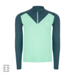 تیشرت آستین بلند نیم زیپ فینگر دار اسنوهاک کد SN-C2140