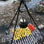 منقل سرخپوستی چهارپایه