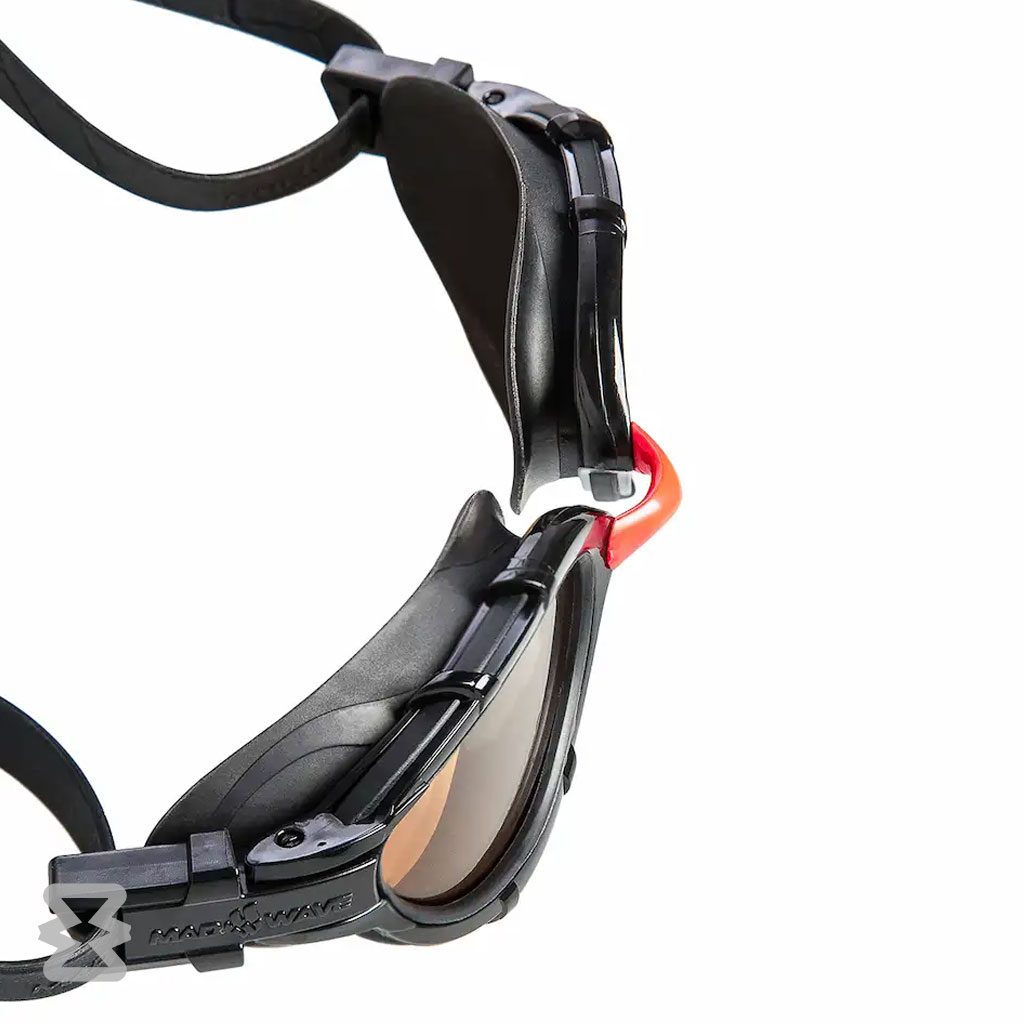 عینک شنای مدویو مدل TRIATHLON Polarize مناسب آب های آزاد