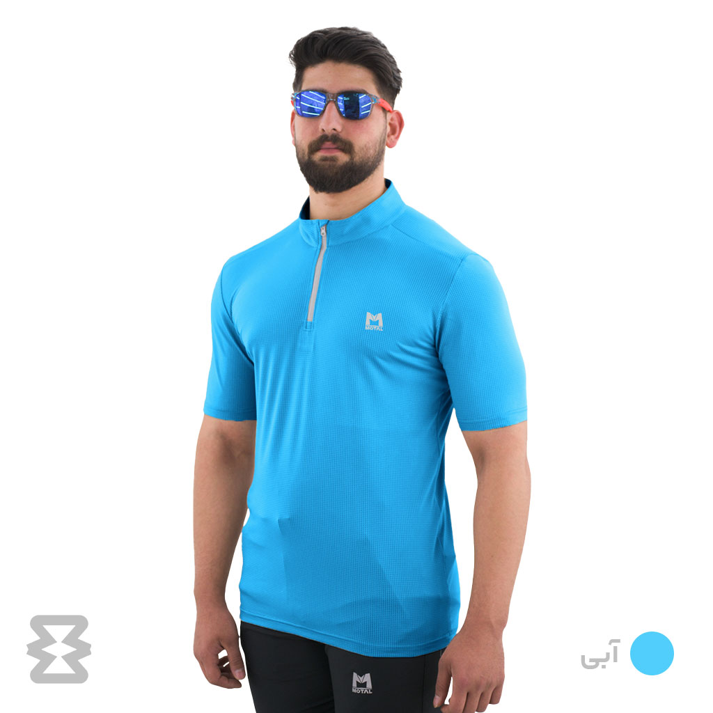 تیشرت نیم زیپ مردانه موتال مدل T3