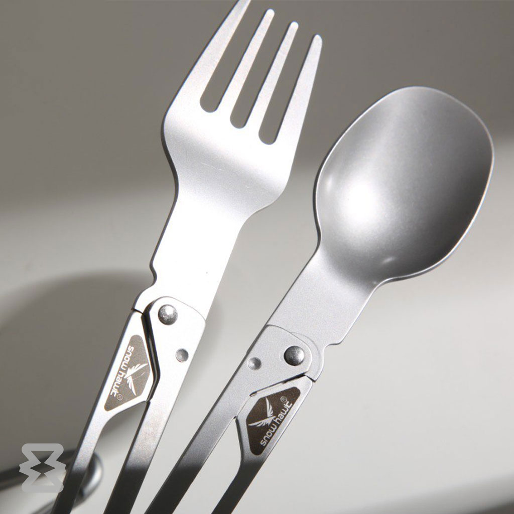 ست قاشق چنگال تاشو کمپینگ اسنوهاک کد SN-C6133