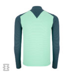 تیشرت آستین بلند نیم زیپ فینگر دار اسنوهاک کد SN-C2140