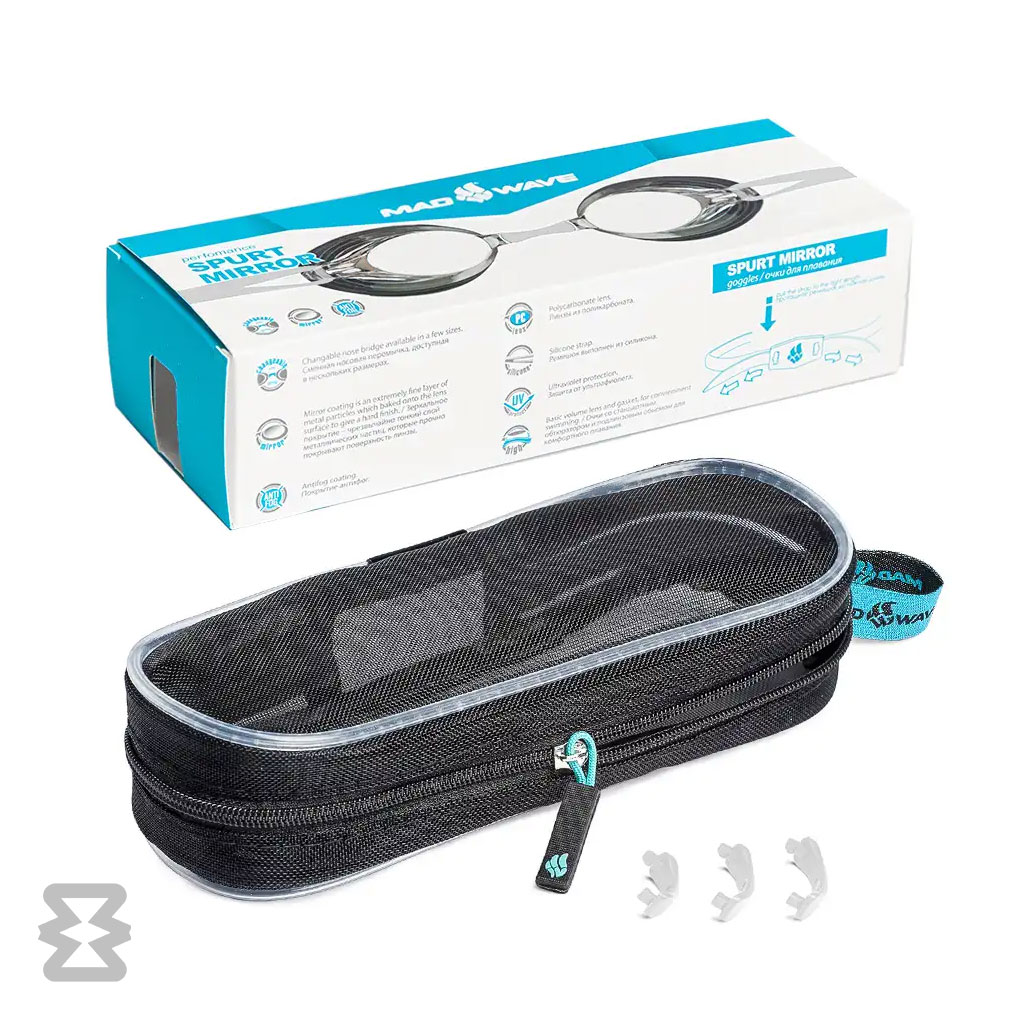 عینک شنا مدویو مدل SPURT Rainbow