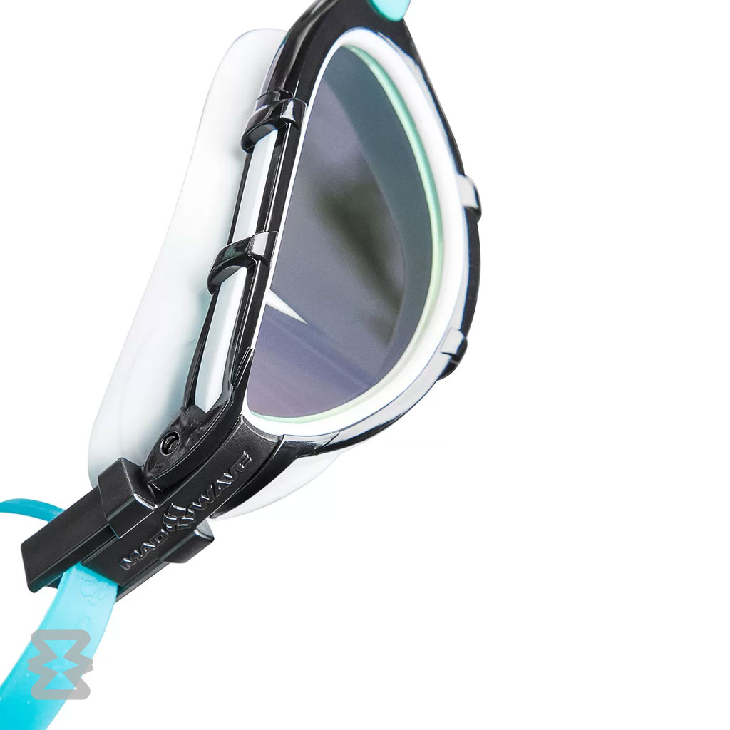 عینک شنای مدویو مدل Triathlon rainbow مناسب آب های آزاد