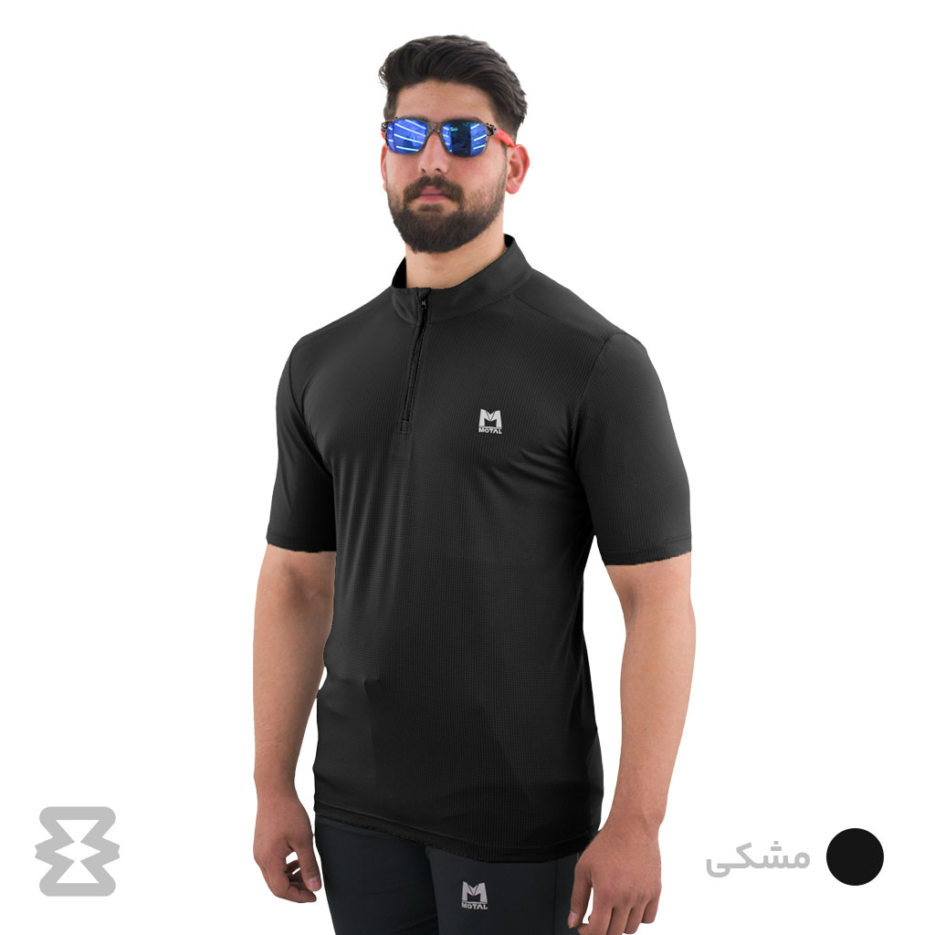 تیشرت نیم زیپ مردانه موتال مدل T3