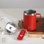 تراول ماگ دو جداره 480 میلی لیتر اسنوهاک مدل ANGEL کد SN-C6157