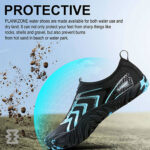 کفش آبی Plankzone مدل Reghez رنگ آبی مشکی