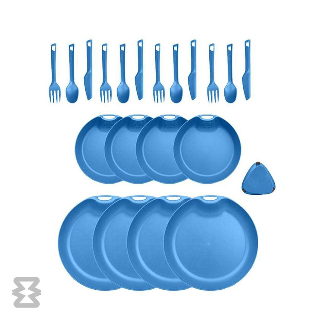 ست ظروف 4 نفره لایف کمپ مدل 21 تکه کد 45833