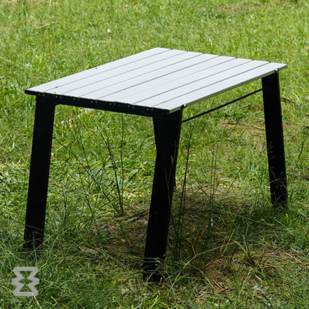 میز تاشو مجیکمپ مدل اتم آلومینیومی