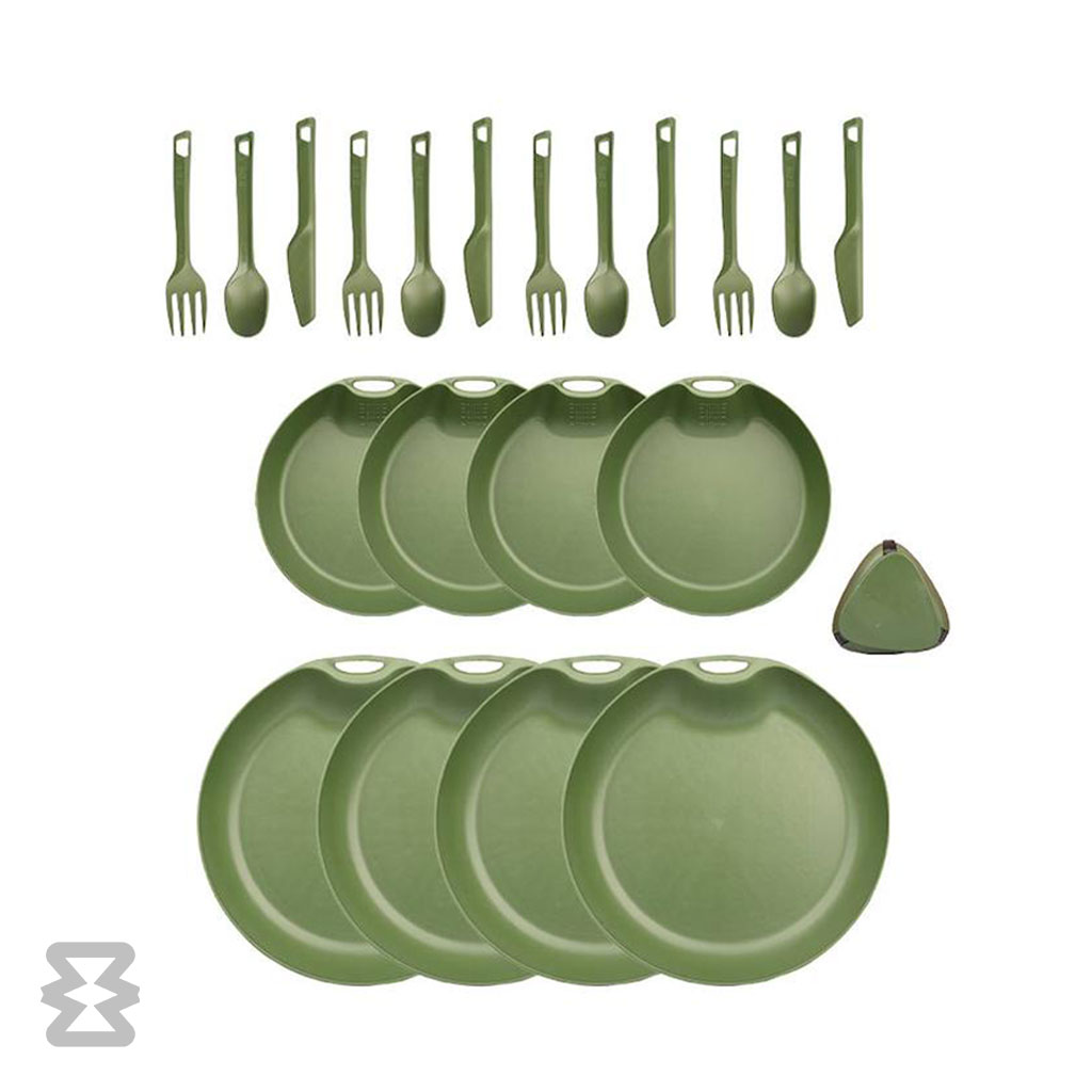 ست ظروف 4 نفره لایف کمپ مدل 21 تکه کد 45833