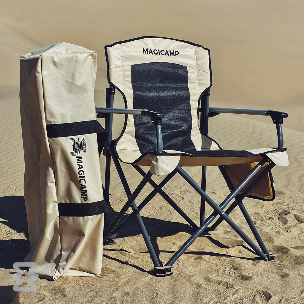 صندلی تاشو مجیکمپ مدل لیدر