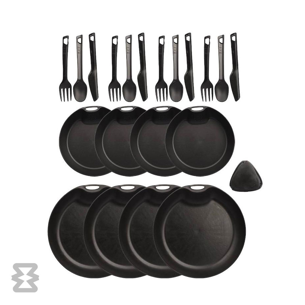 ست ظروف 4 نفره لایف کمپ مدل 21 تکه کد 45833