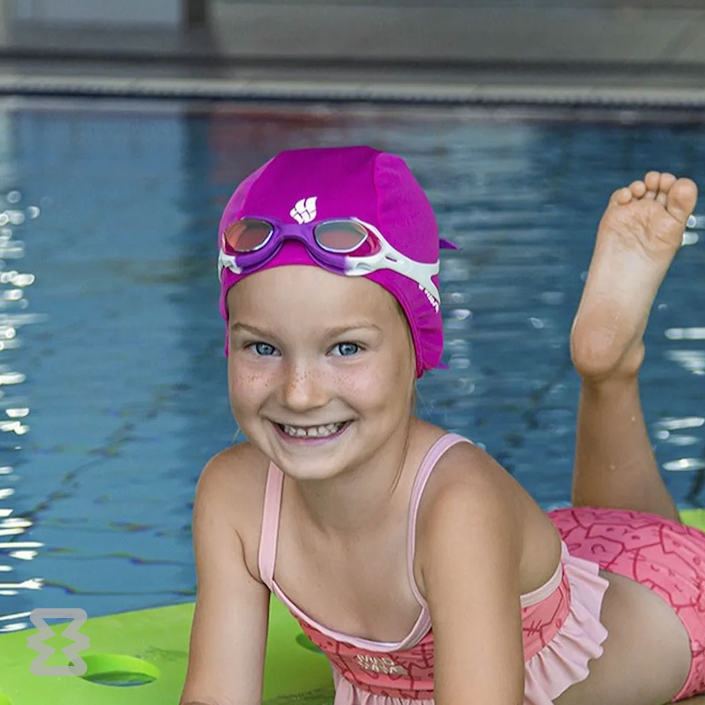 عینک شنا مدویو مدل Rocket rainbow مناسب نوجوانان