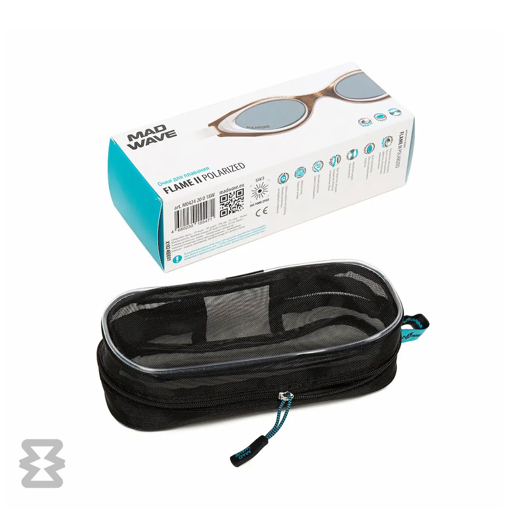 عینک شنای مدویو مدل TRIATHLON Polarize مناسب آب های آزاد
