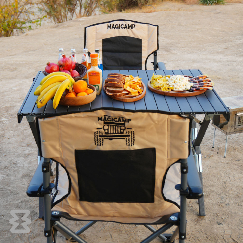 صندلی تاشو مجیکمپ مدل لیدر