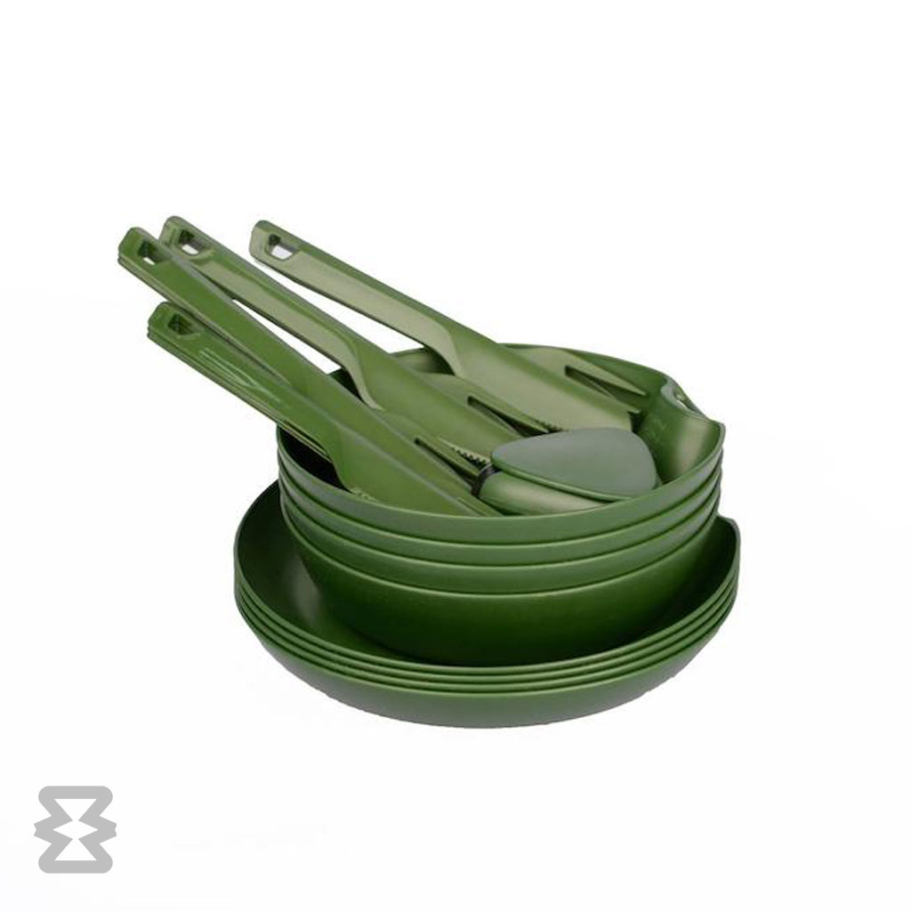 ست ظروف 4 نفره لایف کمپ مدل 21 تکه کد 45833