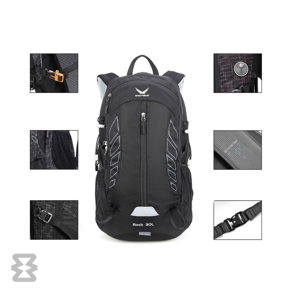 کوله پشتی 30 لیتری اسنوهاک مدل ROCK کد SN-B3120