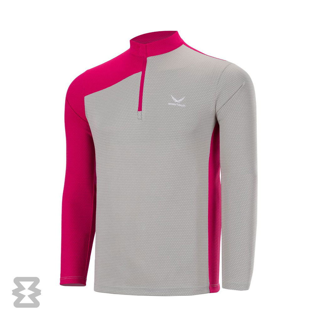 تیشرت نیم زیپ آستین بلند مردانه اسنوهاک کد SN-C2120