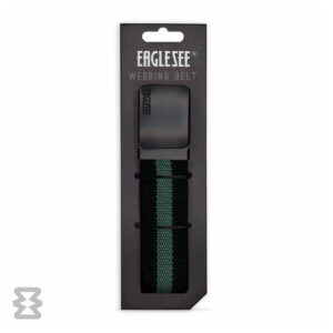 کمربند ایگل سی مدل خط‌دار مشکی–سبز