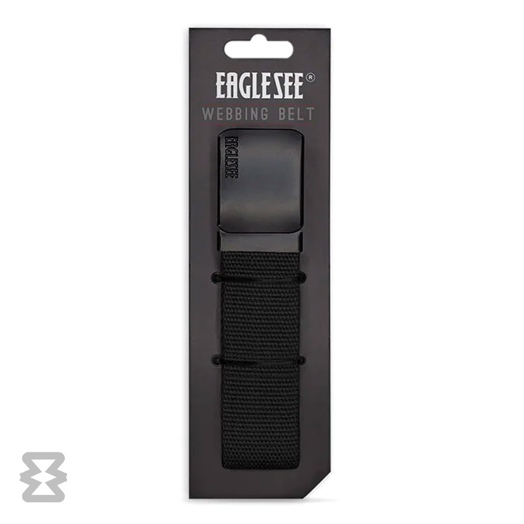 کمربند ایگل سی مدل مشکی ساده