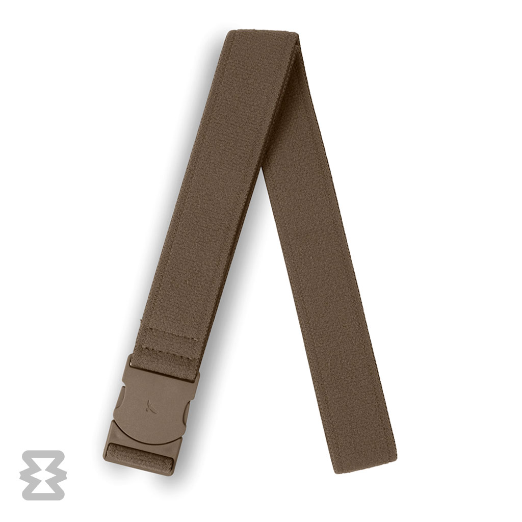 کمربند اسلیم ایگل سی مدل کشبافت ساده قهوه‌ای