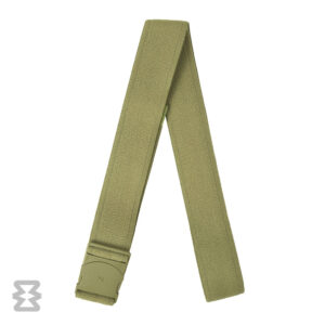 کمربند اسلیم ایگل سی مدل کشبافت ساده سبز زیتونی