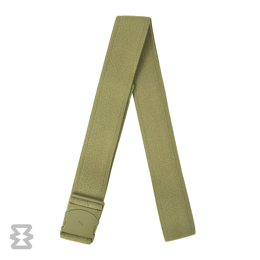 کمربند اسلیم ایگل سی مدل کشبافت ساده سبز زیتونی