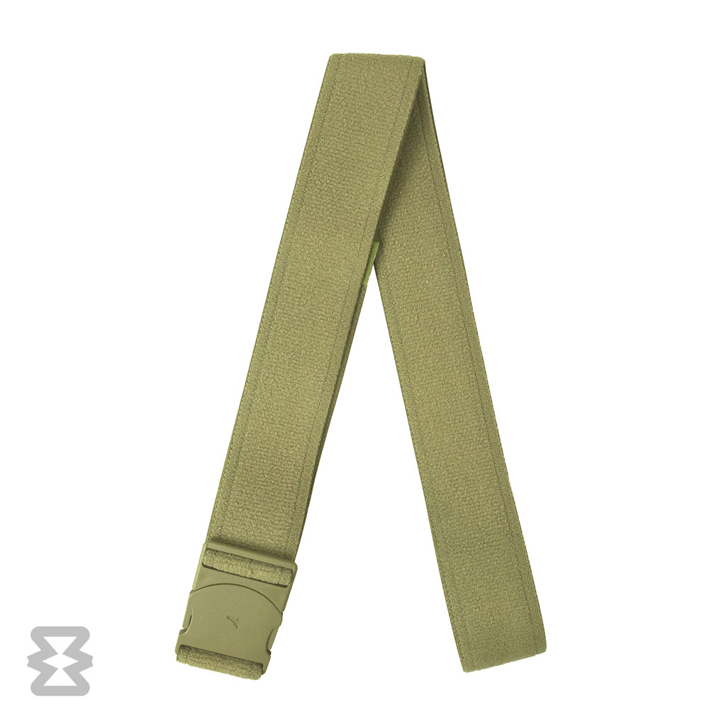 کمربند استاندارد ایگل سی مدل کشبافت ساده سبز زیتونی